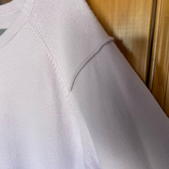 French Connection Light Lavender Oversized Sweater - Size Medium - Picture 9 of 12
